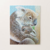 Koalas schilder puzzel legpuzzel (Verticaal)