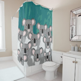 Koalas Shower Curtain Douchegordijn