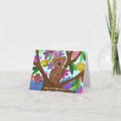Koalas Uitnodiging Kaart (Achterkant)