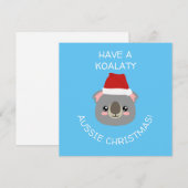 Koalaty Aussie Kerstmis (Voorkant / Achterkant)