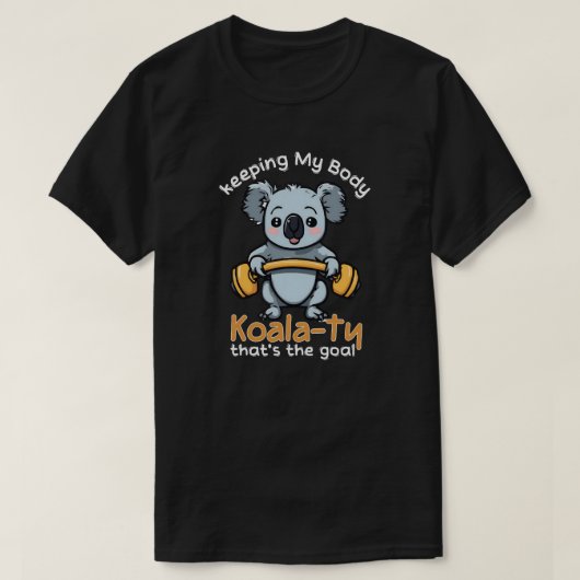 Koalaty lichaam t-shirt (Design voorkant)