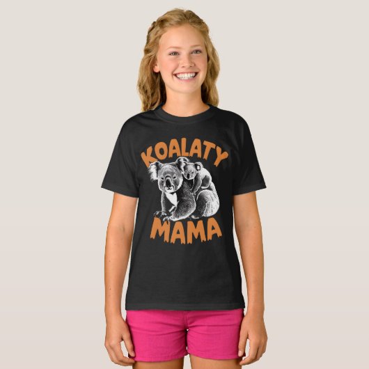 koalaty mama t-shirt (Voorkant volledig)