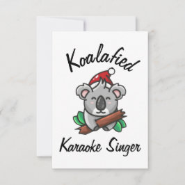 Koalaverdachte Karaoke Zanger Kaart