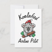 Koalavlieger Piloot Kaart (Voorkant)