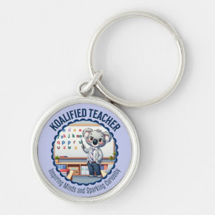 Koalified Docent Schattige Koala Theme Educator Gi Sleutelhanger
