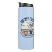 Koalified Docent Schattige Koala Theme Educator Gi Thermosbeker (Geroteerd rechts)