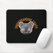 Koalified Snowboarding Coach Snowboarder Grappig W Muismat (Met muis)