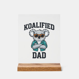 Koalified Vader Cute Koala Vader Shirt Ontwerp_1 Acryl Bord