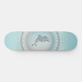 Koastal van strand Dolphin Mandala Persoonlijk Skateboard (Horizontaal)