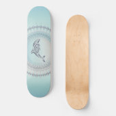 Koastal van strand Dolphin Mandala Persoonlijk Skateboard (Voorkant)