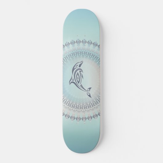 Koastal van strand Dolphin Mandala Persoonlijk Skateboard (Voorkant)