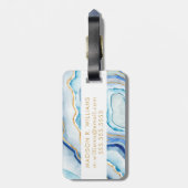 Kobalt Agate II Bagagelabel (Achterkant verticaal)
