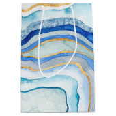 Kobalt Agate II Medium Cadeauzakje (Voorkant)