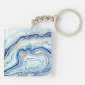 Kobalt Agate II Sleutelhanger (Achterkant)