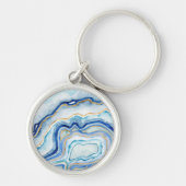 Kobalt Agate II Sleutelhanger (Voorkant)