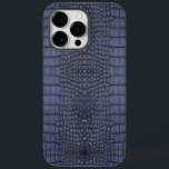 Kobalt Alligator Texture Print Case-Mate iPhone 14 Pro Max Hoesje<br><div class="desc">Deze iPhone case is voorzien van een opvallende blauwe alligator lederen print, het toevoegen van een vleugje luxe en stijl aan uw apparaat. Het ontwerp van de dierenprint is zowel modieus als uniek, waardoor het een opvallend accessoire is. Dit hoesje, creëer door Looly Elzayat, combineert kwaliteit en esthetiek en biedt...</div>