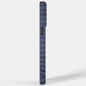 Kobalt Alligator Texture Print Case-Mate iPhone Case (Achterkant / Rechts)