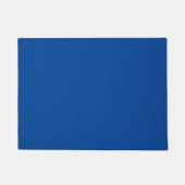 Kobalt blauw deurmat (Voorkant)