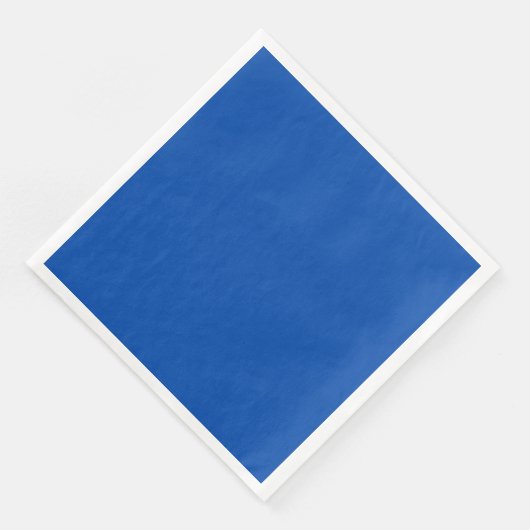 Kobalt Blauw Diner Papier servet (Hoek)