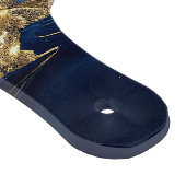 Kobalt Blauw & Gouden Marmeren Stijl Snijplank (Hoek)