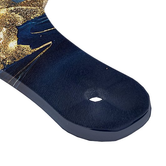 Kobalt Blauw & Gouden Marmeren Stijl Snijplank (Hoek)