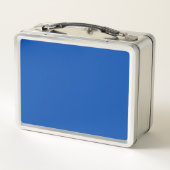 Kobalt blauwe vaste kleur (Achterkant)