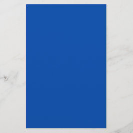 Kobalt blauwe vaste kleur briefpapier