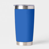 Kobalt blauwe vaste kleur geïsoleerde drinkbeker (Rechts)