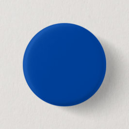 Kobalt blauwe vaste kleur ronde button 3,2 cm