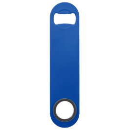 Kobalt blauwe vaste kleur speed flessenopener