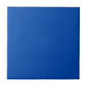 Kobalt blauwe vaste kleur tegeltje (Voorkant)