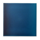 Kobalt Blue Antiek Repro Shaded Faux Finish Tegeltje (Voorkant)