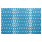 Kobalt Blue Arrows Pattern Stof (Fat Quarter)