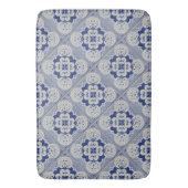 Kobalt Blue Ceramic Tile Badmat (Voorkant Verticaal)