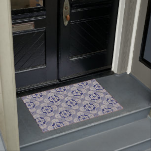 Kobalt Blue Ceramic Tile Deurmat
