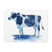 Kobalt Blue Farm Animals - Koe Magneet (Horizontaal)