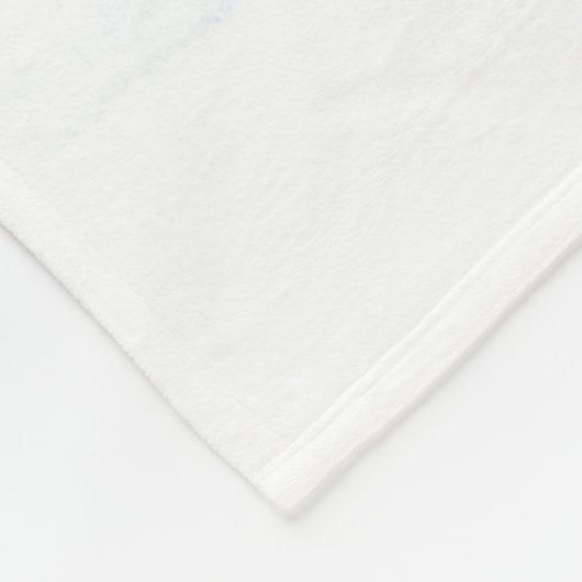 Kobalt Blue Farm Animals - Rooster Fleece Deken (Hoek)