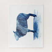 Kobalt Blue Farm Animals - Schapen Legpuzzel (Verticaal)