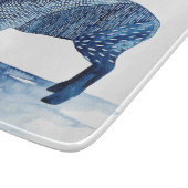 Kobalt Blue Farm Animals - Schapen Snijplank (Hoek)