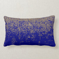 Kobalt Blue Glitter Ombre Gradient