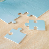 Kobalt Blue Hyacinths en Hydrangeas Legpuzzel (Zijkant)