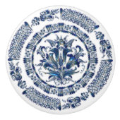 Kobalt Blue Mandala Keukenkast Drawer Knob Keramische Knop (Voorkant)