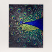 Kobalt Blue Peacock Legpuzzel (Verticaal)