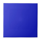 Kobalt Blue Solid Color Tile Tegeltje (Voorkant)