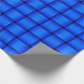 Kobalt Blue Wrapping Paper Cadeaupapier (Hoek)