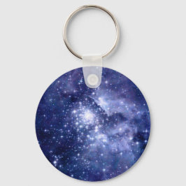 Kobalt Dreams Stars Galaxies Space Universe Sleutelhanger