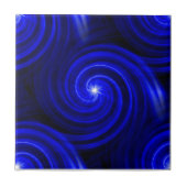 Kobalt Flurry Tegeltje (Voorkant)