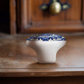 Kobalt Iberische Tegels Artistic Portugal Azulejo Keramische Knop