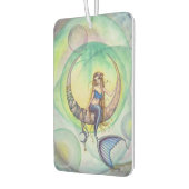 Kobalt Maan Zeemeermin Fantasy Art Illustratie Luchtverfrisser (Links)