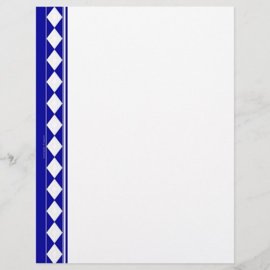 Kobalt pagina's, niet geordend (Voorkant)